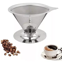 Imagem da promoção Café Filtro Coador Inox 104 Extra Reutilizável GRANDE 12*10cm