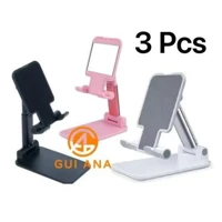 Imagem da promoção Atualizar!KIT 1/2/3 PCS Suporte Para Celular e Tablet Dobrável Portátil Ajustável Apoio Mesa