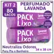 Sacos de Lixo Perfumados Lavanda | Kit 2 com 80 Sacos | Para Pia e Banheiro | 34x38cm | Neutraliza O em oferta