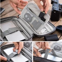 Imagem da promoção Bolsa Organizadora Bolsa De Armazenamento De Cabo De Dados Digital Mini Multifuncional Viagem Saco O