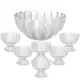 Conjunto 7 Peças Bowl com 6 Taças de Sobremesa Geneva em oferta