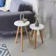 Conjunto de Mesinhas Lateral de Sofá Para Sala de Madeira em oferta