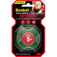 Imagem da promoção Fita Dupla Face Scotch 3M Fixa Forte Fixação Extrema 24mm x 2m