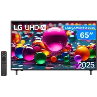 Imagem da promoção Smart TV 65" LG 4K Ultra HD 65UA8550PSA webOS 25 AI Processor 4K Gen8 com Alexa 3 HDMI