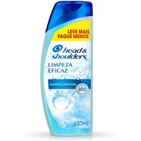 Imagem da promoção Shampoo Anticaspa Head & Shoulders Limpeza Eficaz 650 ml