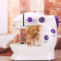 Imagem da promoção Máquina de Costura Portátil Elétrica em Miniatura com Pedal - Compatível com Tensão Bivolt 110v-220v