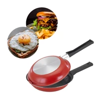 Imagem da promoção Frigideira Omeleteira Hamburgueira Tapioca Panela Dupla Antiaderente 18cm