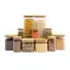 Tud Kit 11 Potes de Vidro Herméticos com Tampa de Bambu – Quadrado, Ideal para Armazenamento e Conse em oferta