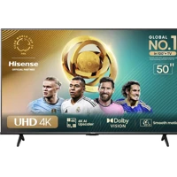 Imagem da promoção Smart TV 50" 50A6N 4K UHD DLED – HDR10+ Hisense  , Dolby Vision, Game Mode & Voice Control