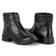 Bota Botinha Feminina Casual Cano Curto Sem Salto Moda Blogueira Inverno com Fivela Fechamento em zí em oferta