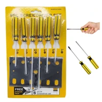 Imagem da promoção Chave Fenda/ Philips Kit 6 Peças + Suporte Aço