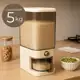Pote Dispenser para Arroz, Feijão e Grãos Secos com Copo Medidor | Organizador Alimentos p/ Cozinha em oferta