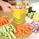 Cubos E Corte Artefato Multifuncional Aço Inoxidável Cenoura Vegetal Pepino Batatas Ferramenta Acess em oferta
