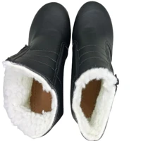 Imagem da promoção Bota coturninho c/ ziper e carneiro - sola tratorada 5cm