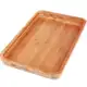 Gamela Bandeja Churrasco Bamboo Retangular 30x45cm - Mor em oferta
