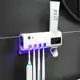 Porta Escova Dentes Com Esterilizador Uv Aplicador Pasta de Dente Suporte Dispenser Escova em oferta