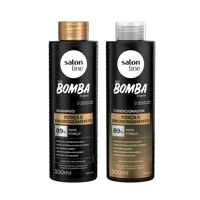 Imagem da promoção Kit Shampoo e Condicionador SOS Bomba Força e Engrossamento 300ml