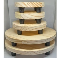 Imagem da promoção KIT SUPORTE DE DECORAÇÃO E ACESSÓRIOS DE COZINHA APARADOR PANELAS 05 UNIDADES