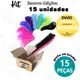 Kit Com 15 Escovas Magica Desembaraçadora Antifrizz super Macia Para Revender em oferta