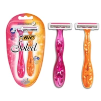 Imagem da promoção Aparelho De Depilar BIC Soleil Rosa E Laranja 2 Unidades