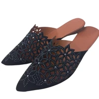 Imagem da promoção Mule Rasteirinha Feminino Elegante Lançamento Rotifix Flor ref.08