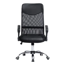 Imagem da promoção Cadeira Giratória Home Office Executive Preta Tela Mesh