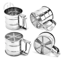 Imagem da promoção Povilhador Inox Caneca de Gatilho Farinha Açucar Chocolate Manual Ke Home
