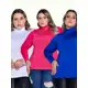 Cacharrel Feminina Plus Size Lisa Gola Alta Frio G1 G2 G3 Blusa Suplex em oferta