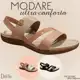 Sandália Rasteira Modare Feminina Ultra Conforto Ortopédica Calc em oferta