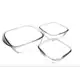 Conjunto Jogo Travessas Marinex 3 (TRÊS) Peças Modelos Variados Assadeiras em Vidro Temperado em oferta