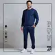 Conjunto Masculino Frio Liso Camisa e Calça Moletom em oferta