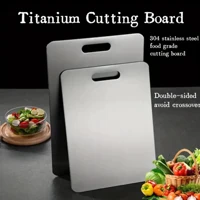 Imagem da promoção Tábua De Corte 304 Aço Inoxidável Antibacteriana À Prova De Mofo 46 cm tábua de cozinha