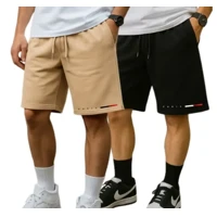 Imagem da oferta Kit 02 Bermuda Casual Short Moletom Maculina Academia Treino