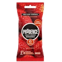 Imagem da oferta Prudence Preservativo Cores E Sabores Morango 6 Unidades