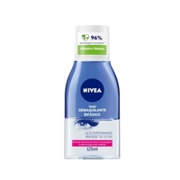 Imagem da oferta NIVEA Demaquilante Bifásico 125ml, Remove Maquiagem à Prova D'água, Protege Cílios, Gentil com a Pel