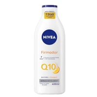 Imagem da oferta NIVEA Loção Hidratante Firmador Q10 + Vitamina C 400ml, Hidratação Intensa 48h, Pele Firme e Elastic