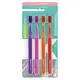 Kess, Pack com 4 Escovas Dentais Pro Extra Macias, Cores Sortidas em oferta