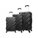Conjunto de Malas de Viagem Yins Brasil Com Rodinhas ABS 3 unidades em oferta