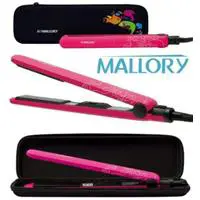 Chapinha/Prancha de Cabelo Cerâmica 210C - Mallory Colors Pink Bivolt em oferta na Magazine Luiza