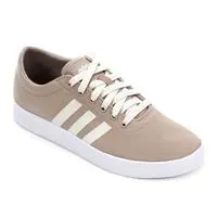 Tênis Adidas Easy Vulc 20 Masculino - Bege e Branco em oferta na Netshoes