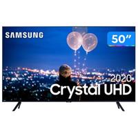 Imagem da promoção Smart TV Crystal UHD 4K LED 50” Samsung Wi-Fi Bluetooth HDR 3 HDMI 2 USB 50