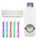 Dispenser Automático Pasta De Dente Suporte Escovas Banheiro GT173 - Lorben em oferta