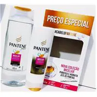 Shampoo Pantene Micelar 400Ml + Condicionador 175Ml, Pantene em oferta na Amazon