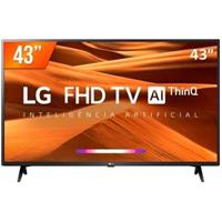 Imagem da promoção Smart TV LED PRO 43'' Full HD LG 43LM 631 3 HDMI 2 USB Wi-fi Conversor Digital