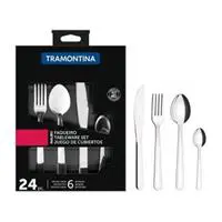 Faqueiro Tramontina Inox Malibu em oferta na Magazine Luiza