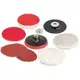 Jogo De Discos Para Lixar E Polir E Suporte Com Pluma (sistema Fixa Fácil) Vonder 4.1/2 em oferta