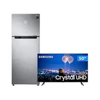 Geladeira/Refrigerador Samsung Frost Free Duplex - 453L 5-em-1 Twin Cooling Plus RT6000K + Smart TV5 em oferta na Magazine Luiza