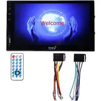 Central multimídia universal espelhamento celular touch screen LCD 7 polegadas - TMV em oferta na Americanas