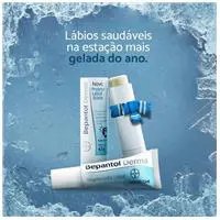 Linha Bepantol Labial Derma 4.5g, em oferta na Amazon