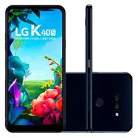Smartphone LG K40s 32GB Dual Chip 4G Tela 6,1" Câmera Dupla 13MP 5MP Frontal 13MP Preto em oferta na Magazine Luiza